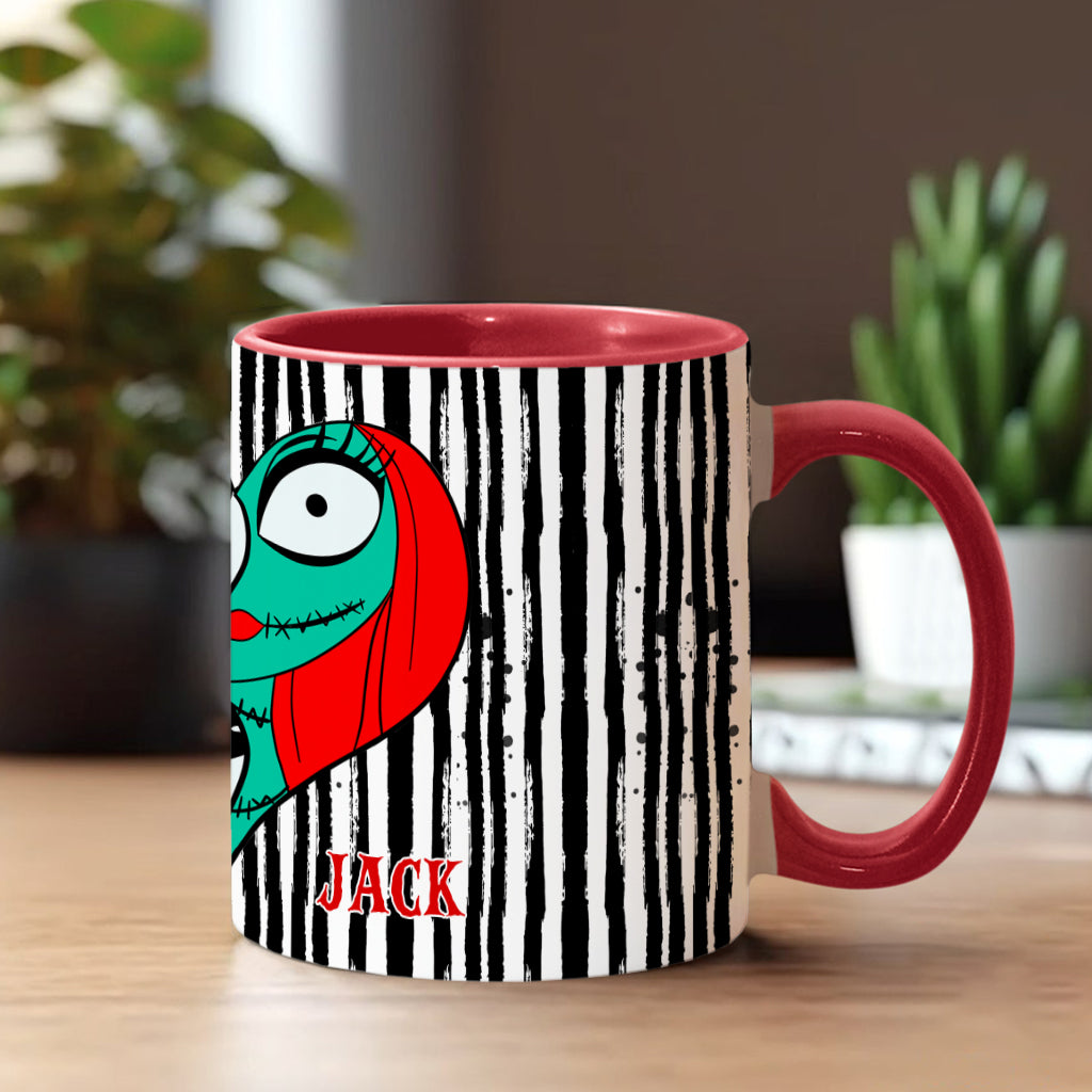 Perfect Two - Personalized Nightmare Accent Mug