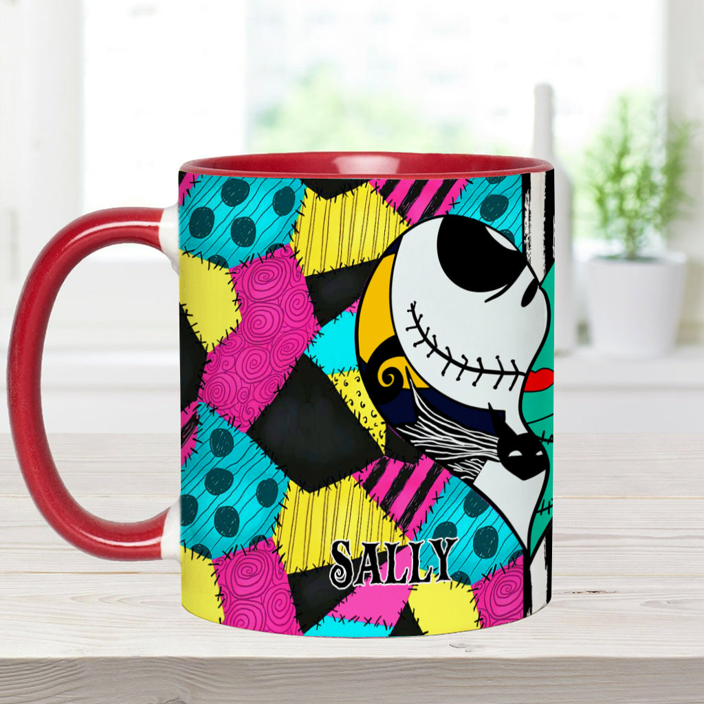 Perfect Two - Personalized Nightmare Accent Mug