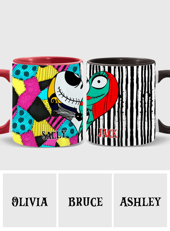 Perfect Two - Personalized Nightmare Accent Mug