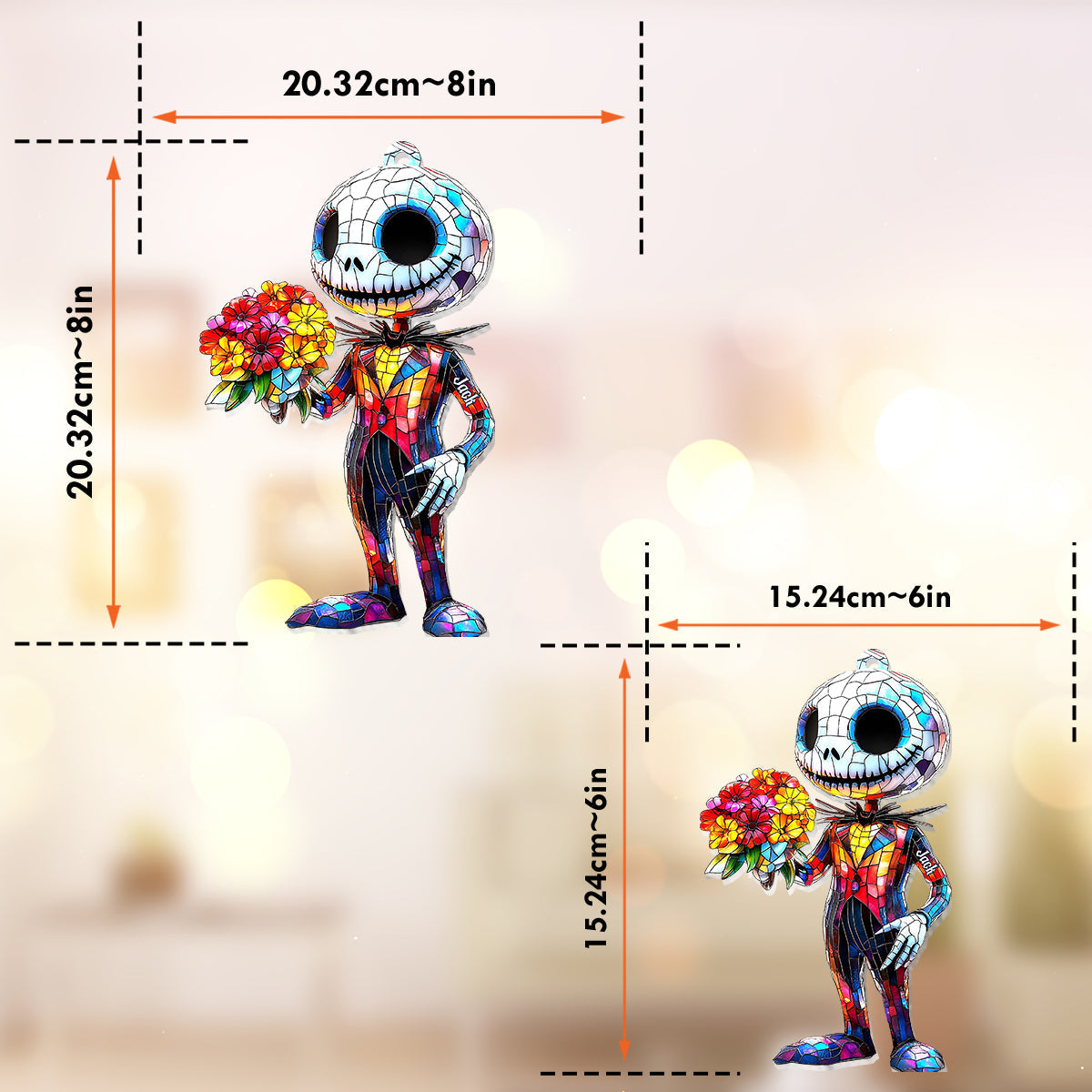 The Nightmare - Personalized Nightmare Window Hanging Suncatcher Ornament