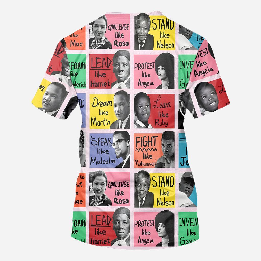 What We Learn From Black History - African American All Over Shirt