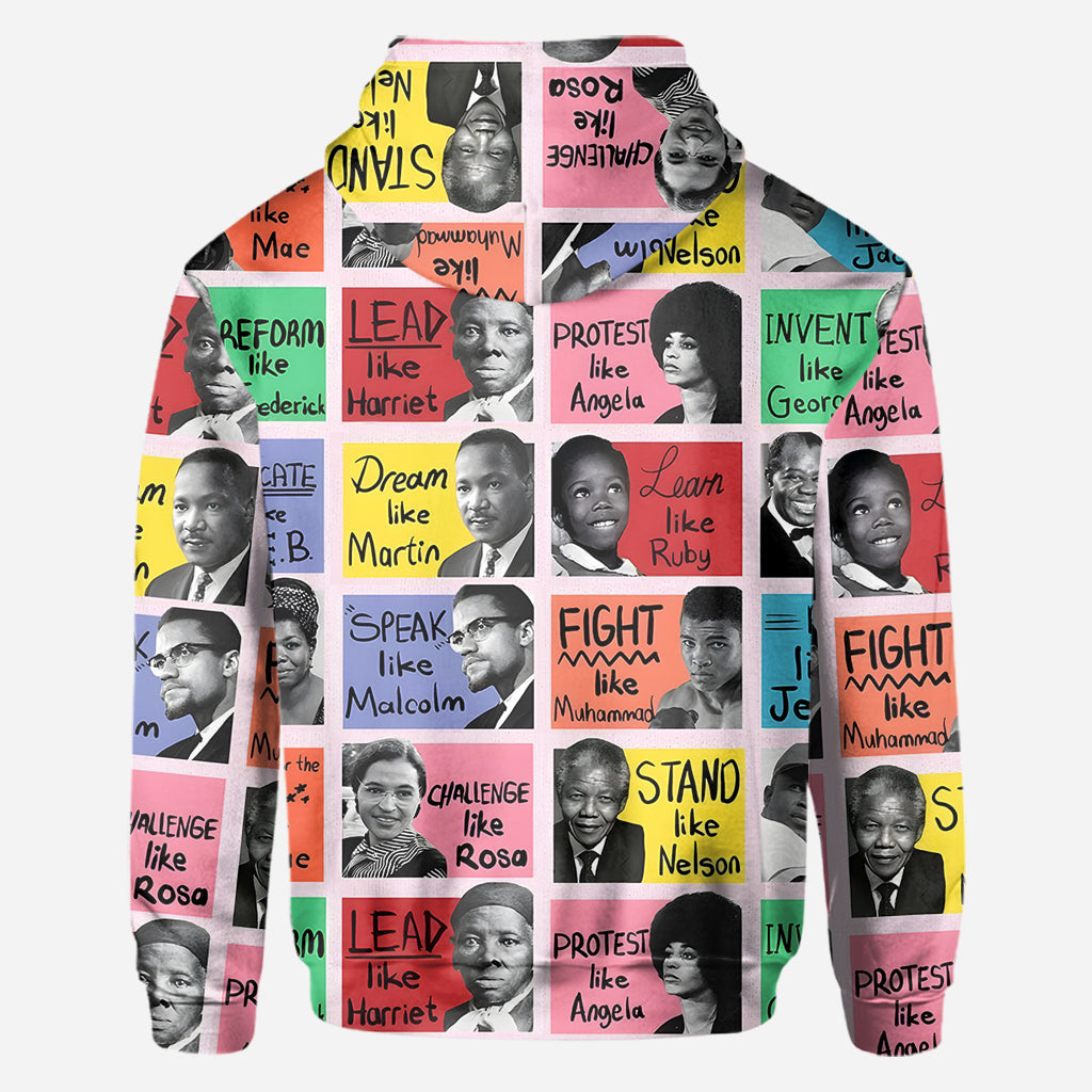 What We Learn From Black History - African American All Over Shirt