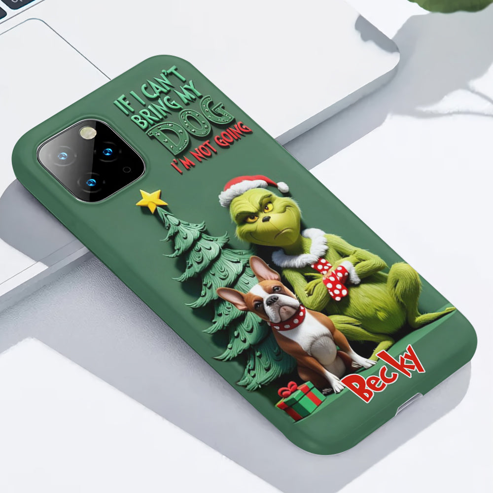 If I Can't Bring My Dog I'm Not Going - Personalized Dog Full Print Phone Case