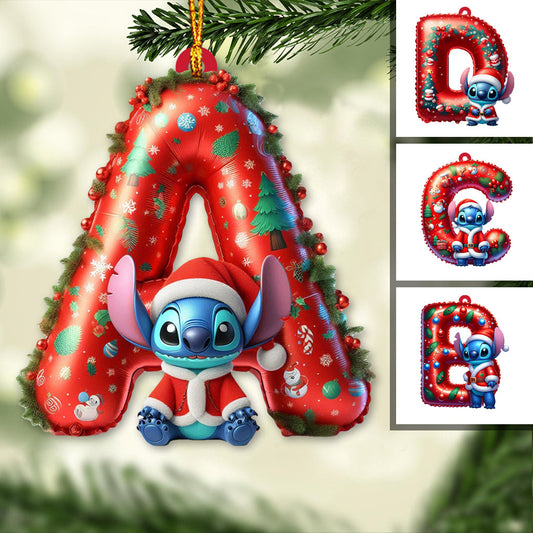 Merry Stitchmas - Personalized Ohana Ornament