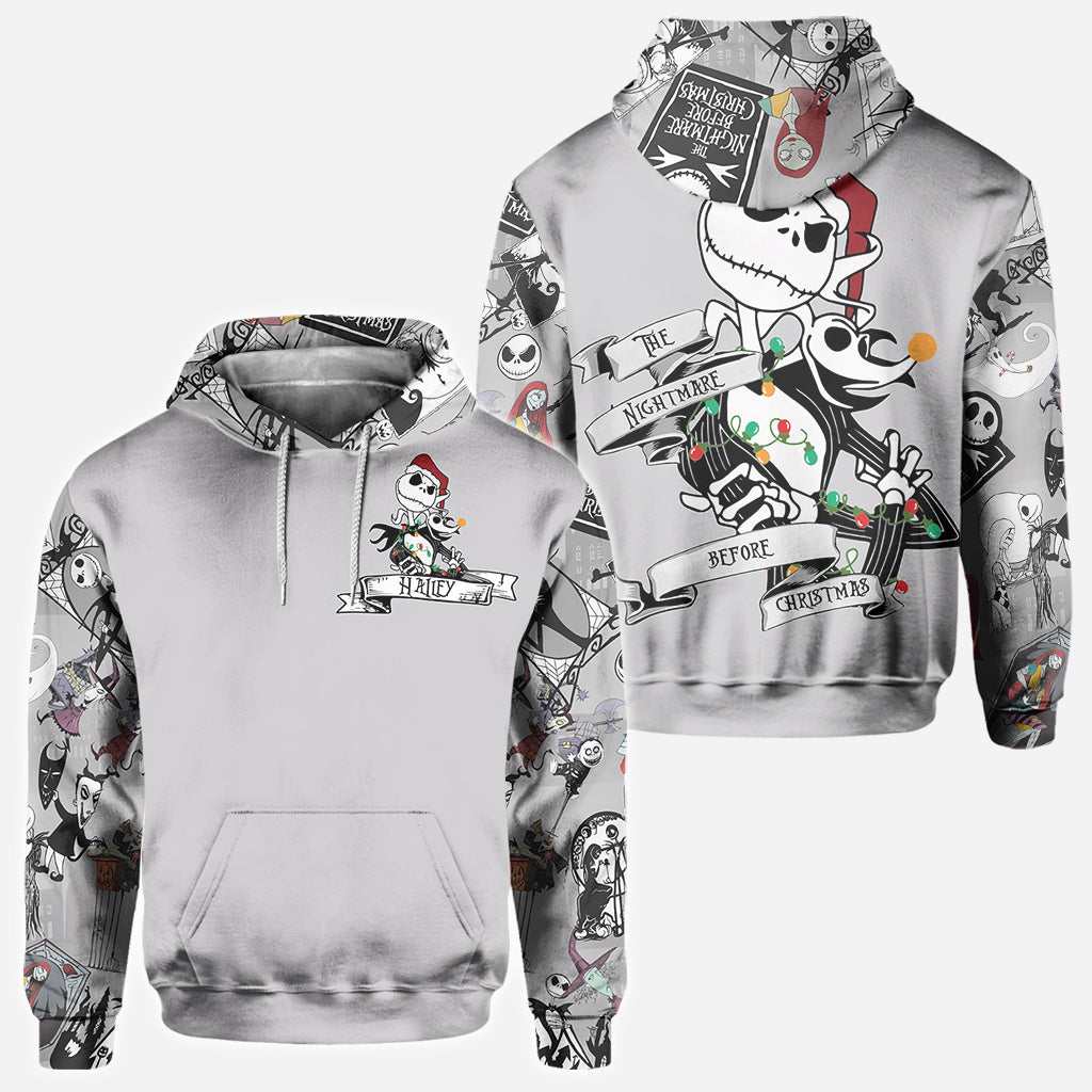 The Nightmare Is Here - Personalized Nightmare All Over Shirt