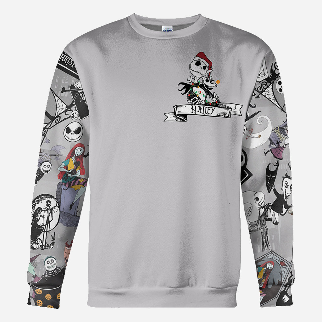 The Nightmare Is Here - Personalized Nightmare All Over Shirt