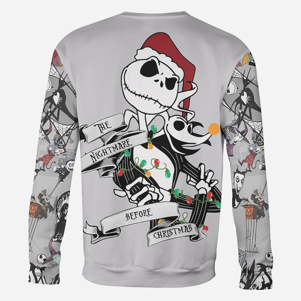 The Nightmare Is Here - Personalized Nightmare All Over Shirt
