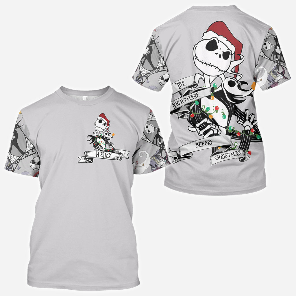 The Nightmare Is Here - Personalized Nightmare All Over Shirt