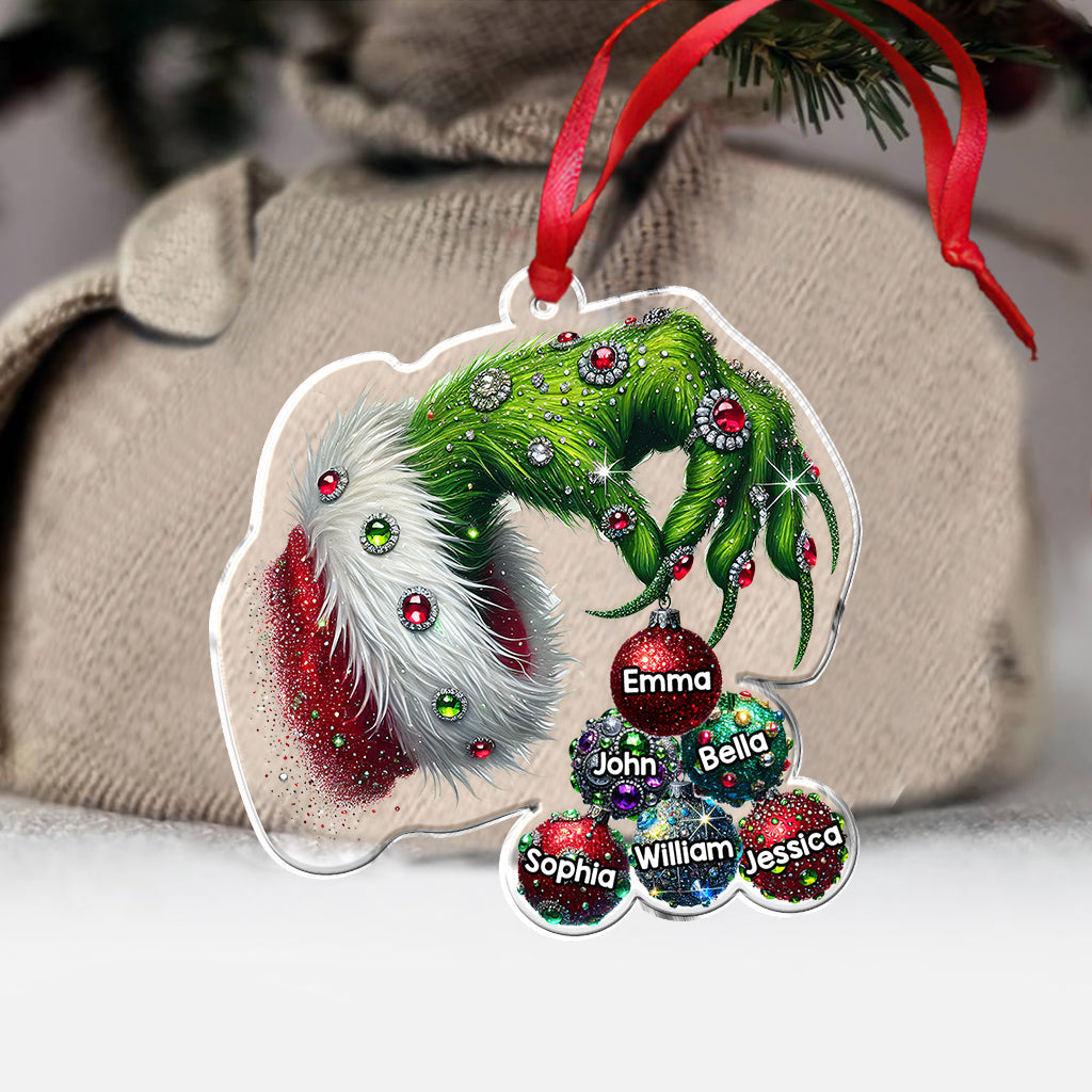 Merry Christmas - Personalized Family Ornament