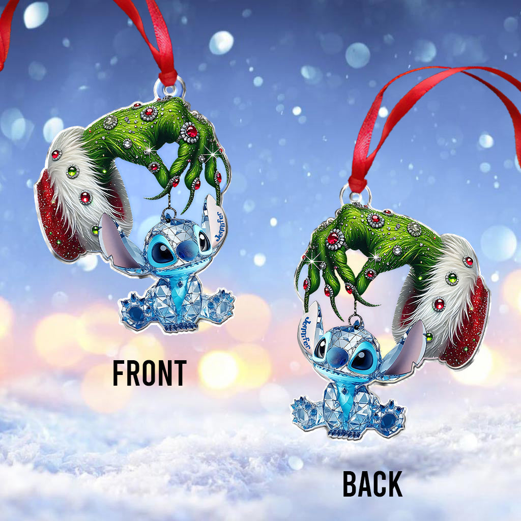 Merry Christmas - Personalized Ohana Ornament