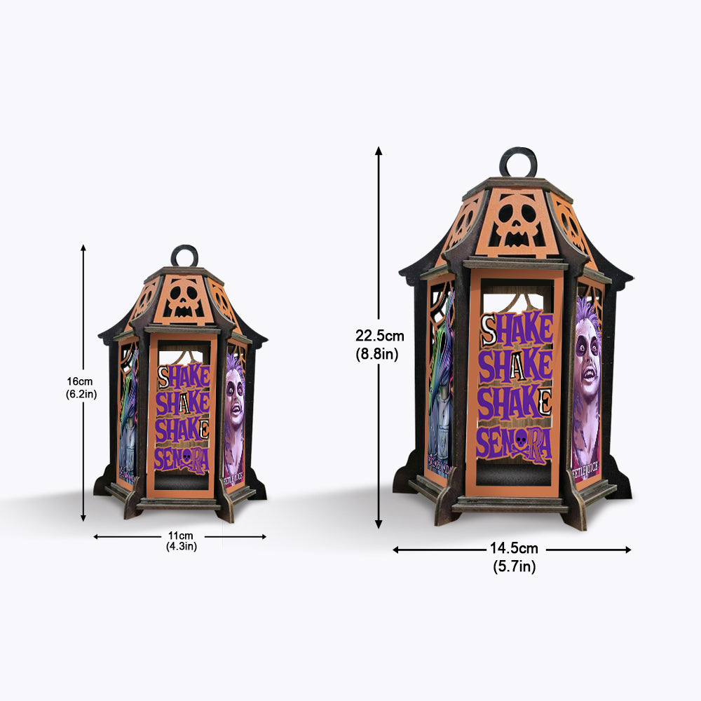 Shake Shake Shake Senora - Personalized Laser Cut Lantern