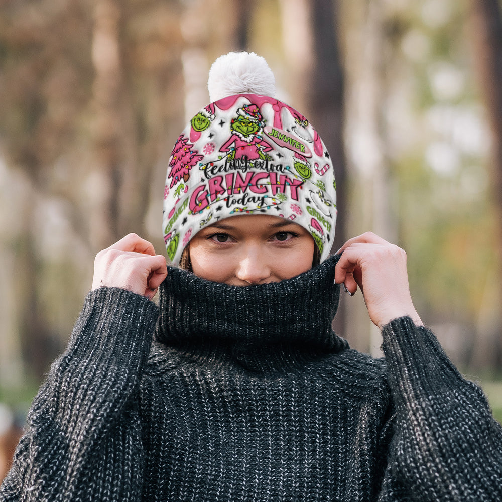 Merry Christmas - Personalized Stole Christmas Beanie Hat