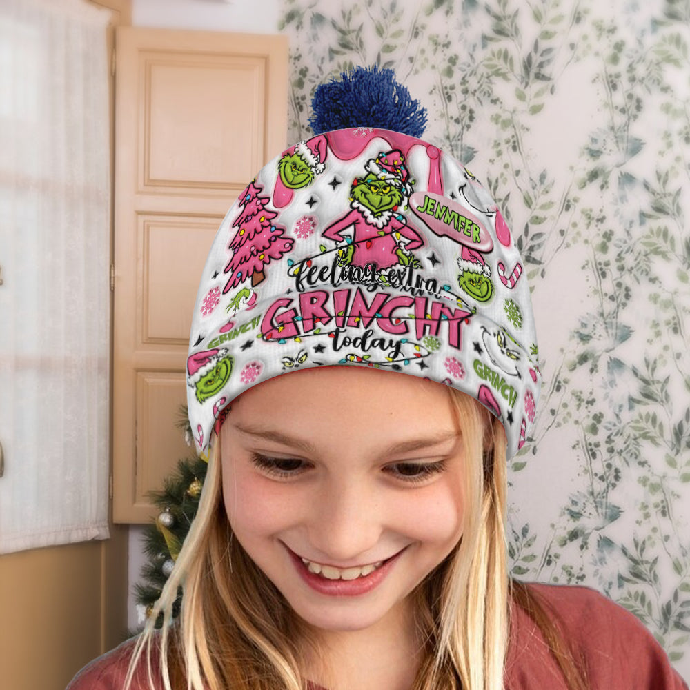 Merry Christmas - Personalized Stole Christmas Beanie Hat