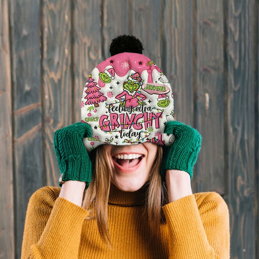 Merry Christmas - Personalized Stole Christmas Beanie Hat
