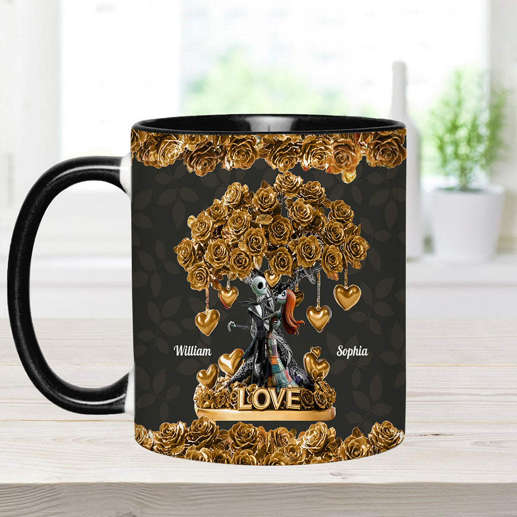 Tree Of Love - Personalized Nightmare Accent Mug