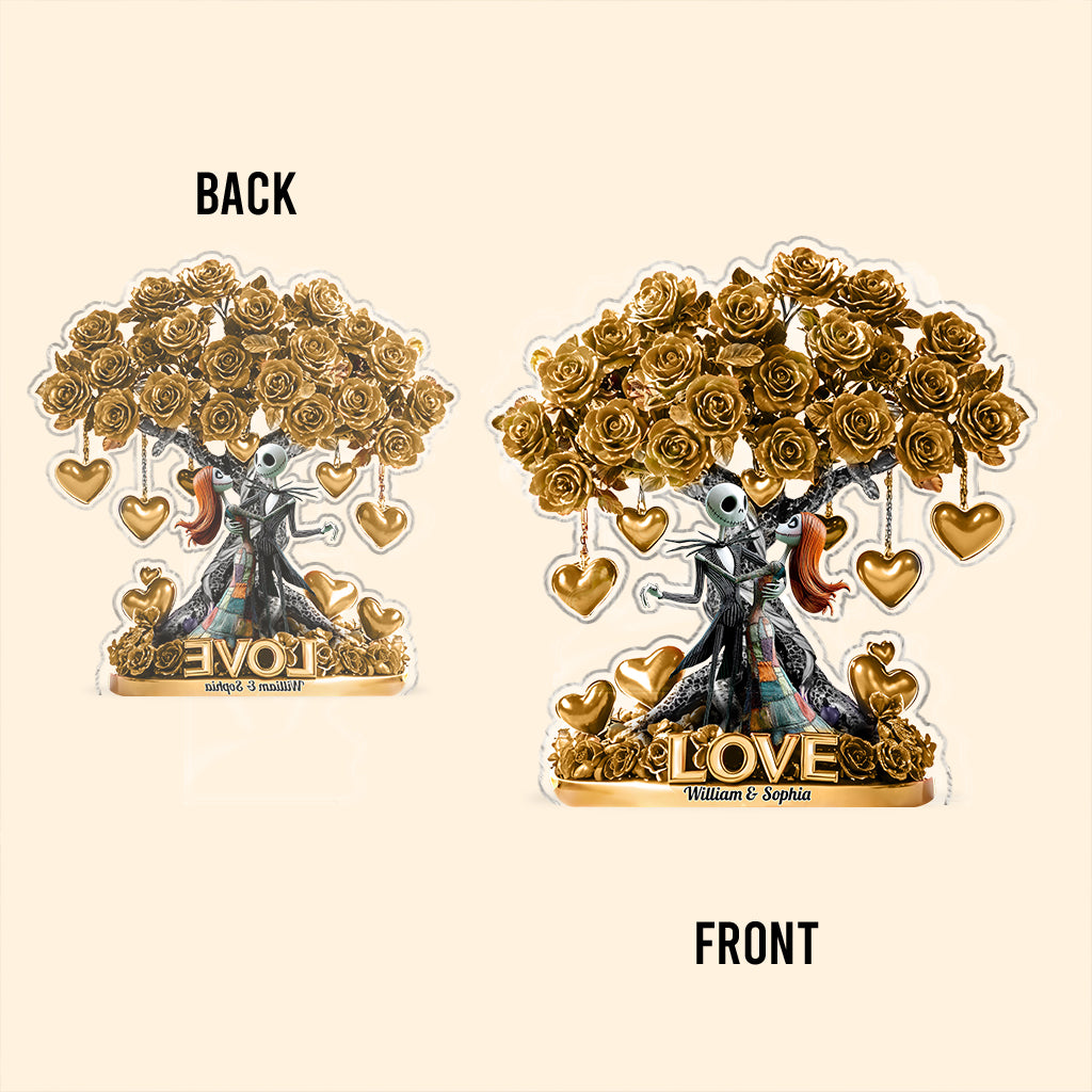 Tree Of Love - Personalized Nightmare Custom Shaped Acrylic Plaque