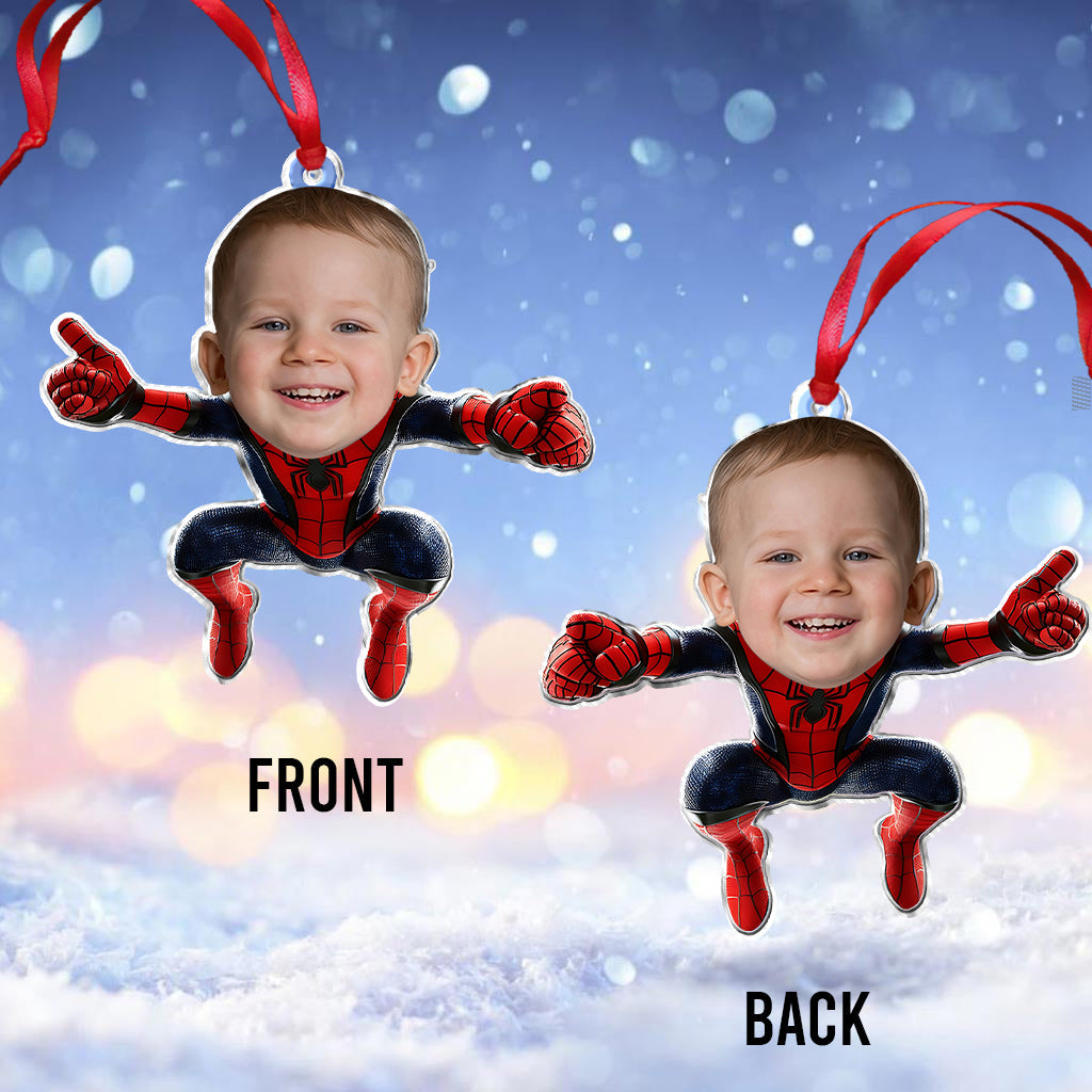 Super Heros - Personalized Kid Custom Shaped Ornament