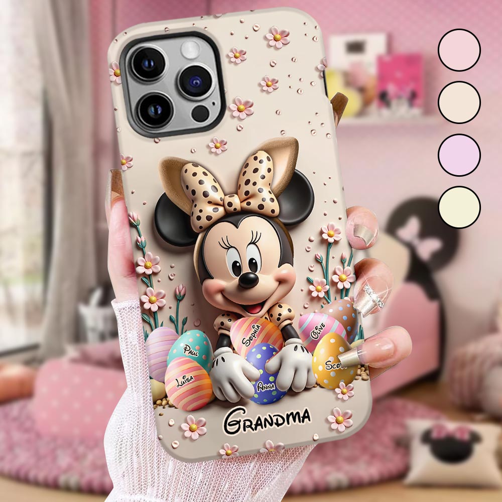 Best Grandma/ Mom Ever - Personalized Mouse Full Print Phone Case