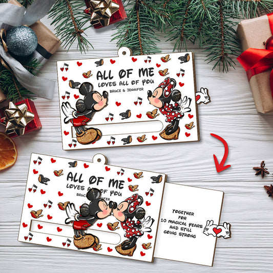My Missing Piece - Personalized Mouse Sliding Ornament