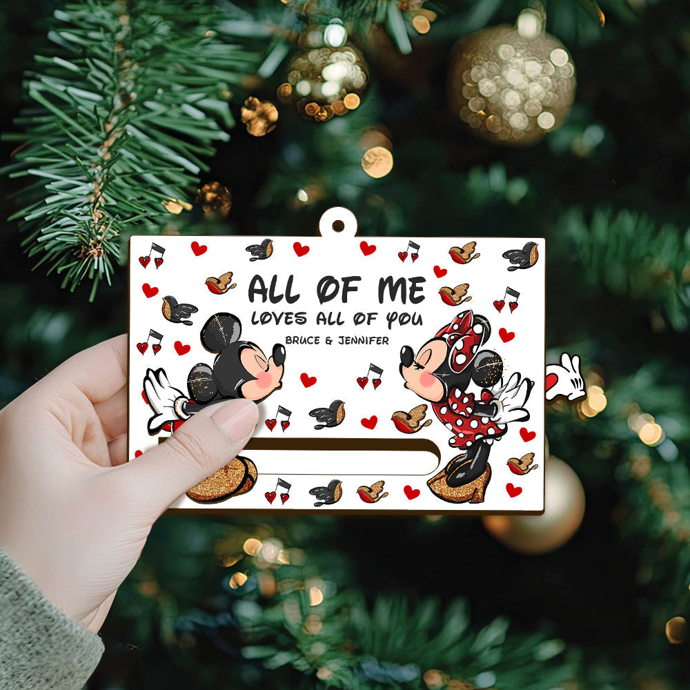 My Missing Piece - Personalized Mouse Sliding Ornament
