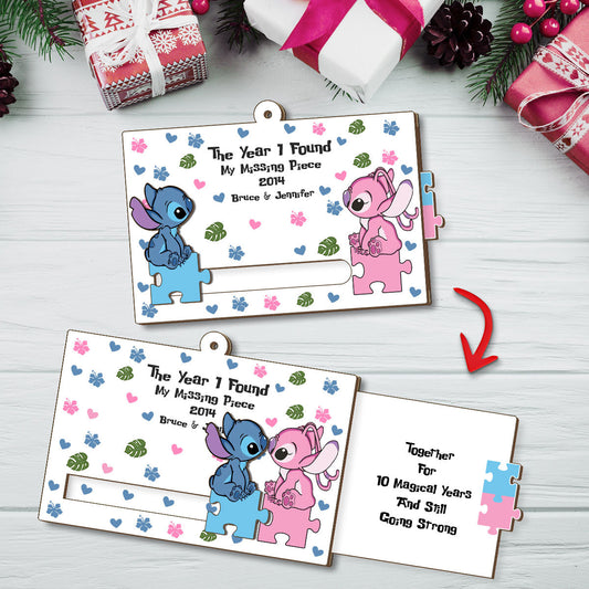 My Missing Piece - Personalized Ohana Sliding Ornament