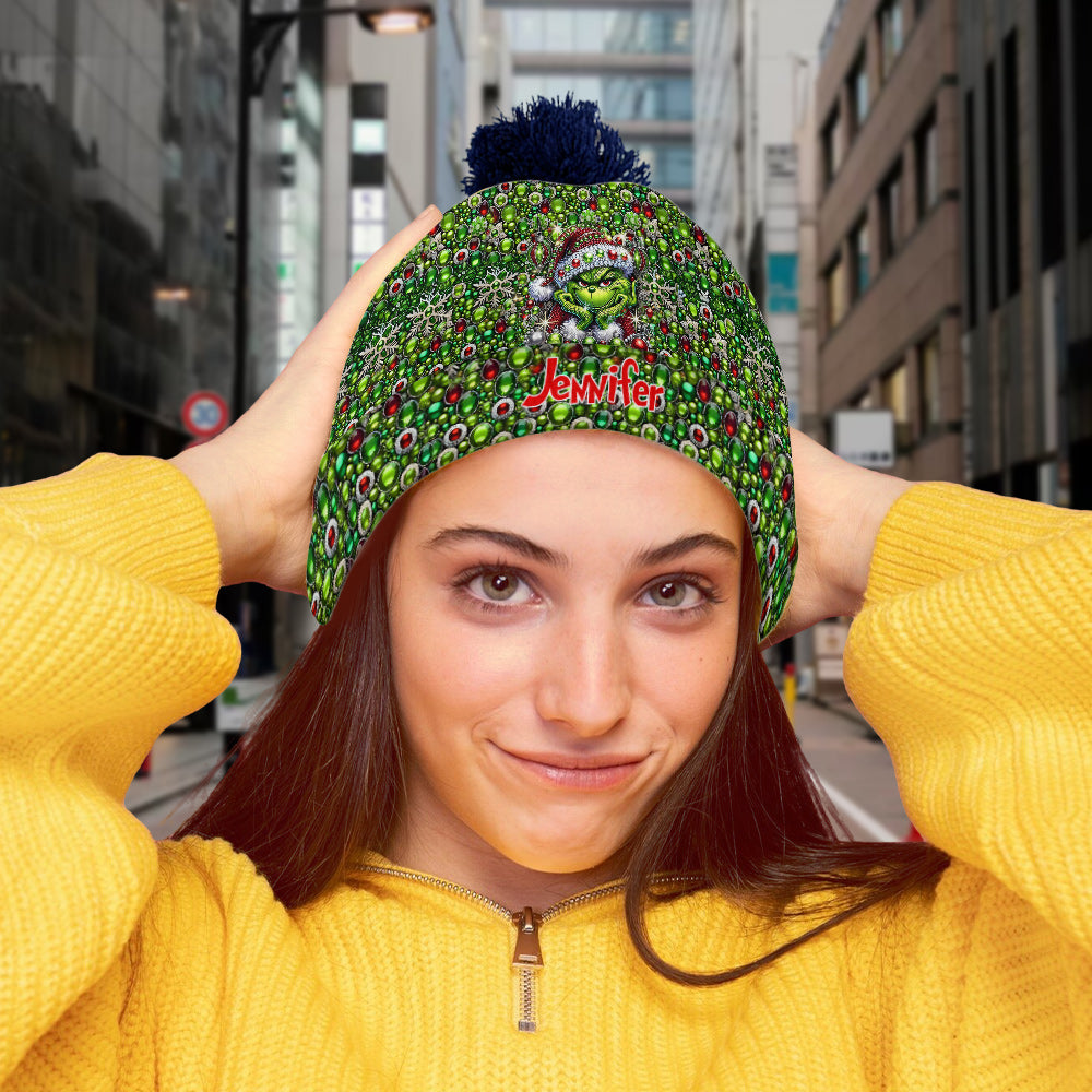 Merry Christmas - Personalized Stole Christmas Beanie Hat