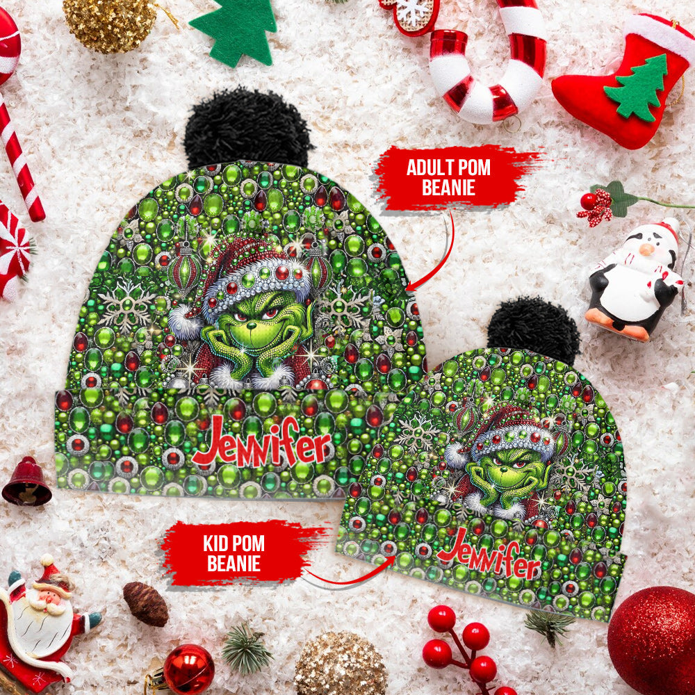 Merry Christmas - Personalized Stole Christmas Beanie Hat