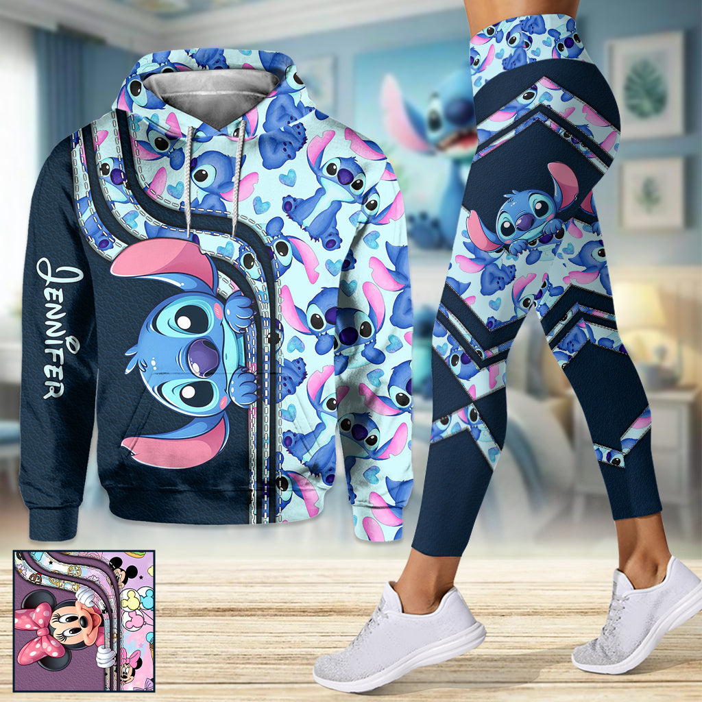 Stunning Ohana - Personalized Ohana Hoodie and Leggings