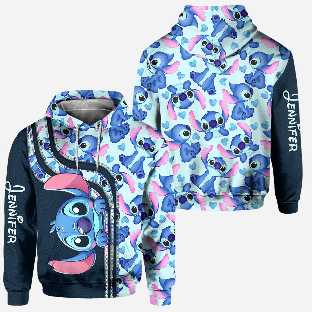 Stunning Ohana - Personalized Ohana Hoodie and Leggings