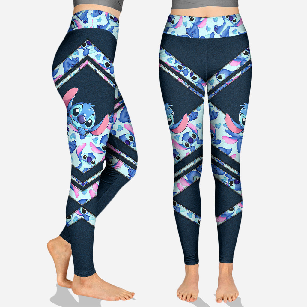 Stunning Ohana - Personalized Ohana Hoodie and Leggings