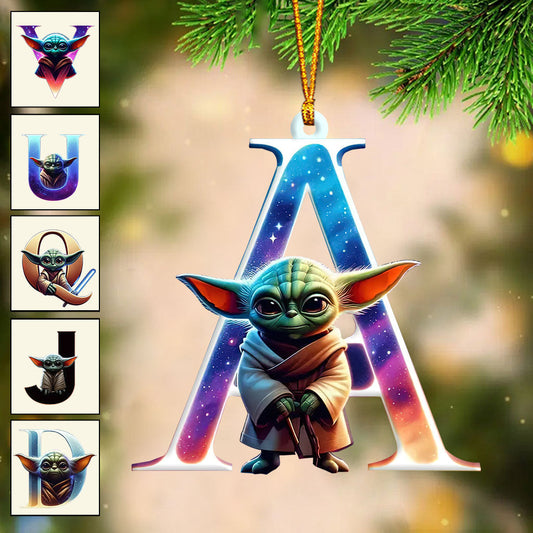 May The Force Be With You Letter - Personalized The Force Ornament