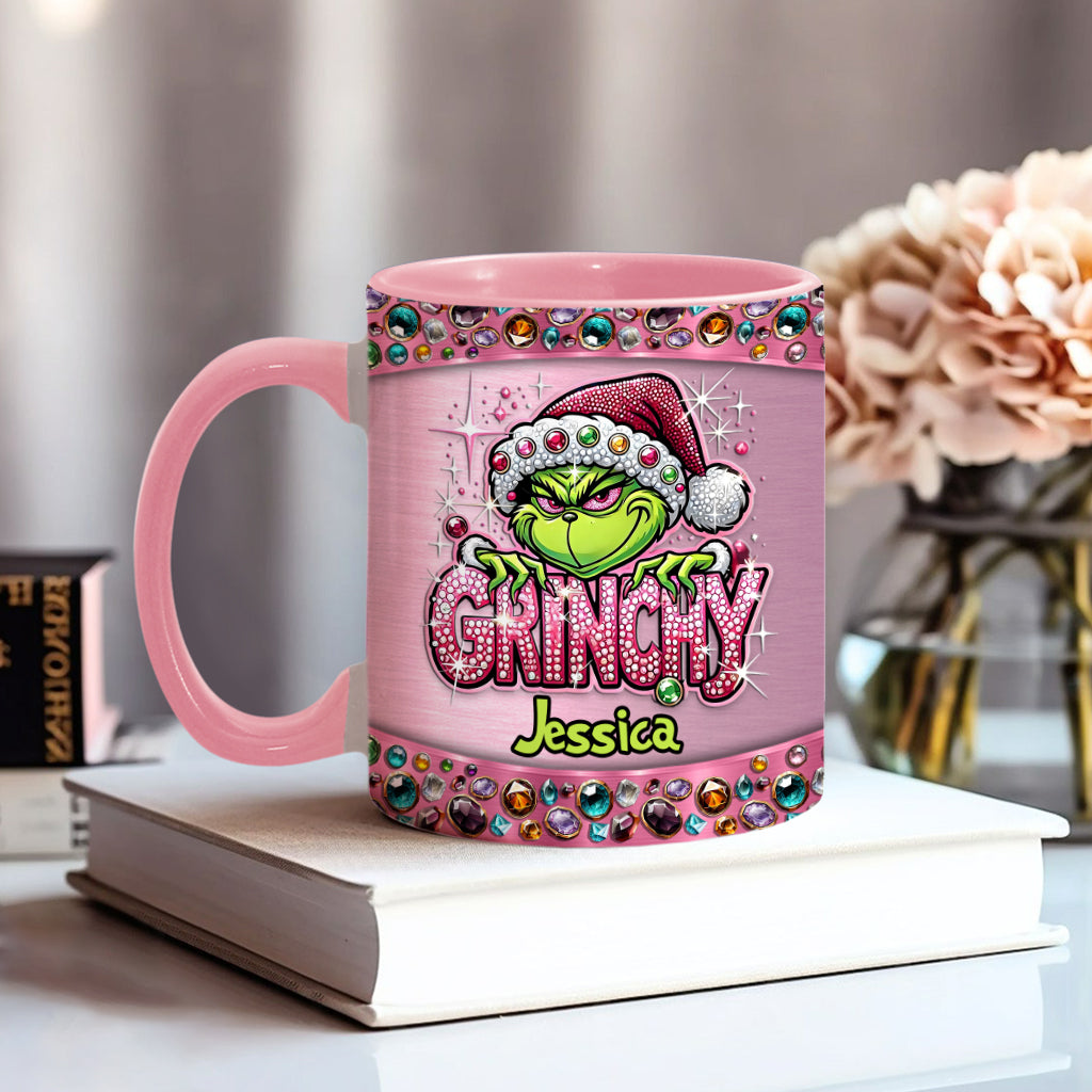 Any Name - Personalized Stole Christmas Accent Mug