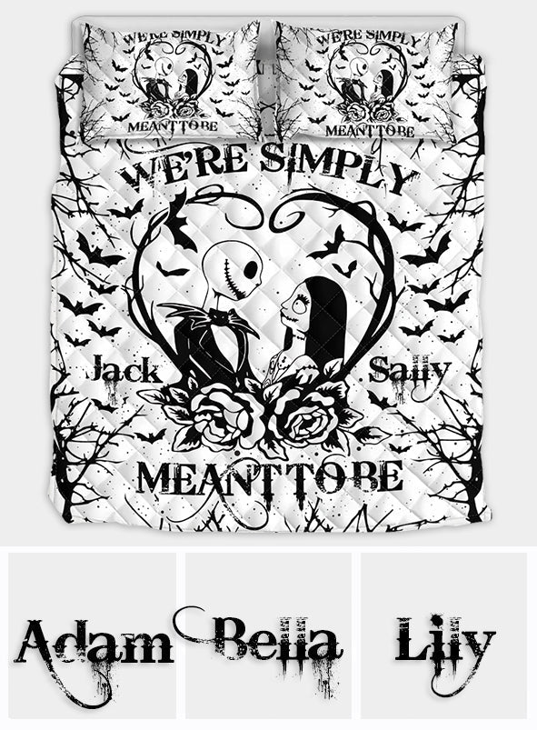 Found Our Forever - Personalized Nightmare Quilt Set