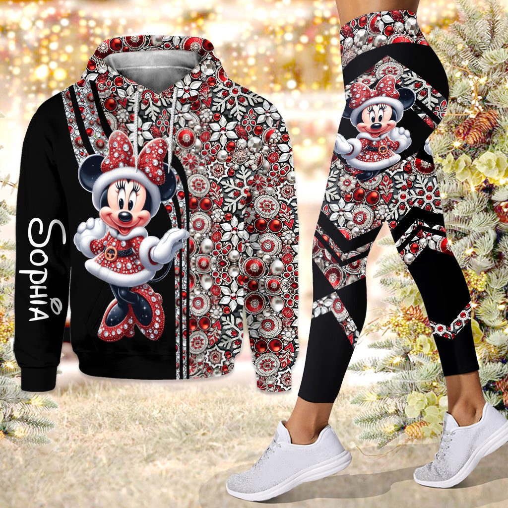 Cute Mouse Ears - Personalized Mouse Hoodie and Leggings