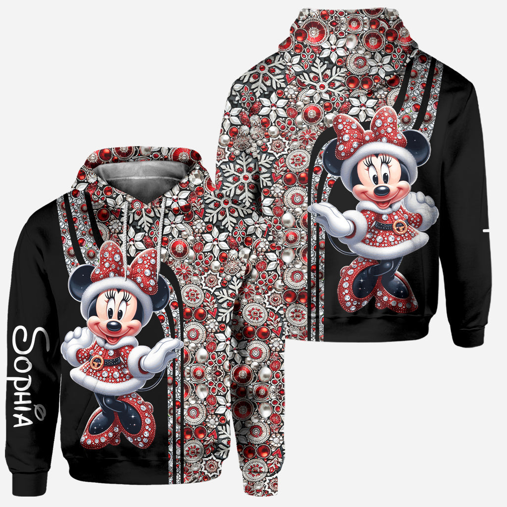 Cute Mouse Ears - Personalized Mouse Hoodie and Leggings