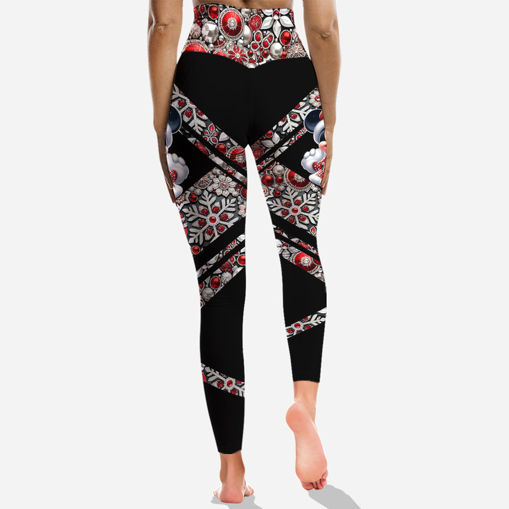 Cute Mouse Ears - Personalized Mouse Hoodie and Leggings