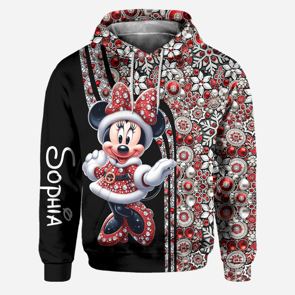 Cute Mouse Ears - Personalized Mouse Hoodie and Leggings