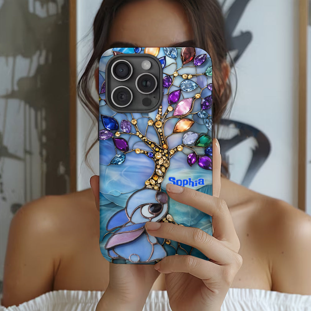 Ohana Blue - Personalized Ohana Full Print Phone Case