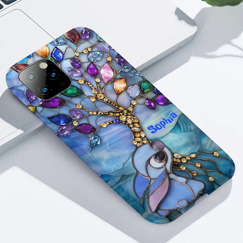 Ohana Blue - Personalized Ohana Full Print Phone Case