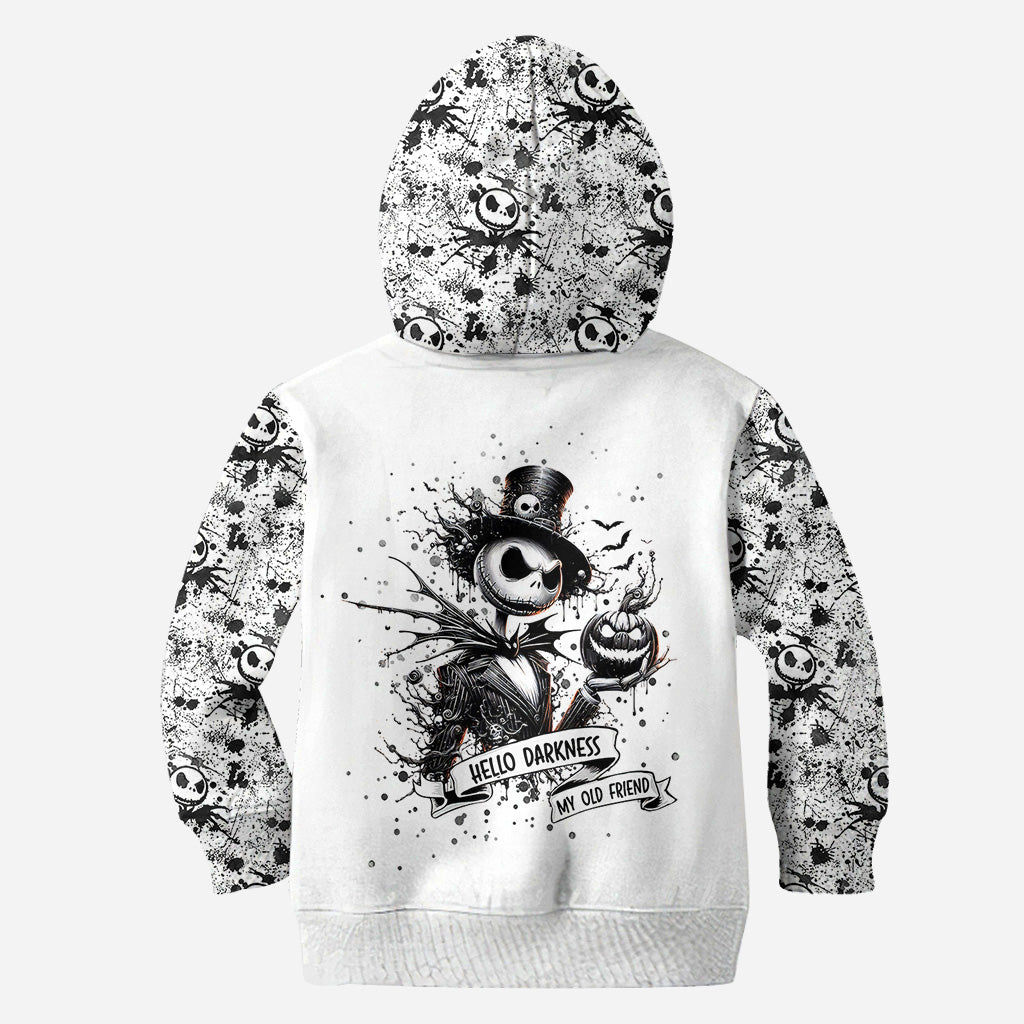 Hello Darkness - Personalized Nightmare All Over Shirt
