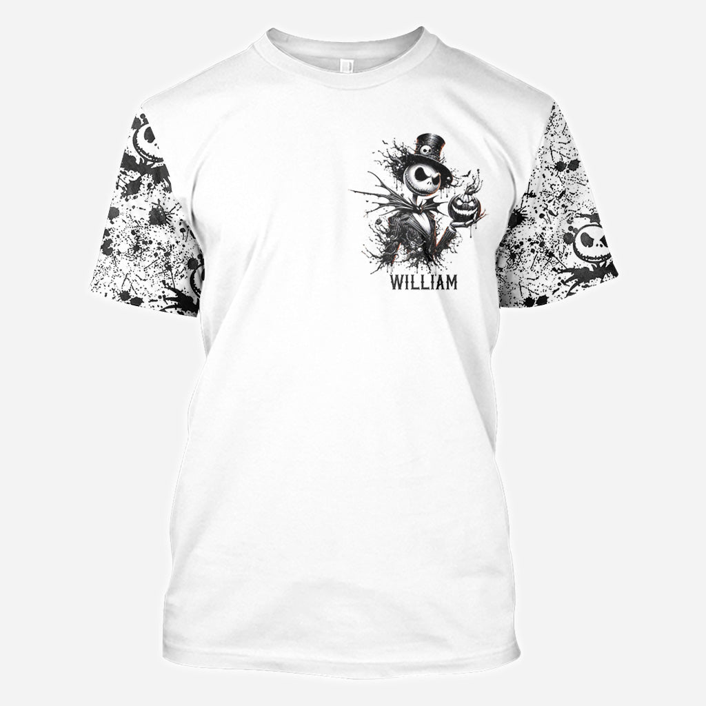 Hello Darkness - Personalized Nightmare All Over Shirt