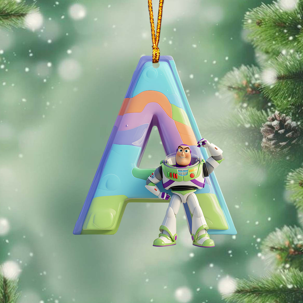 Cute Toy Letter - Personalized Kid Ornament