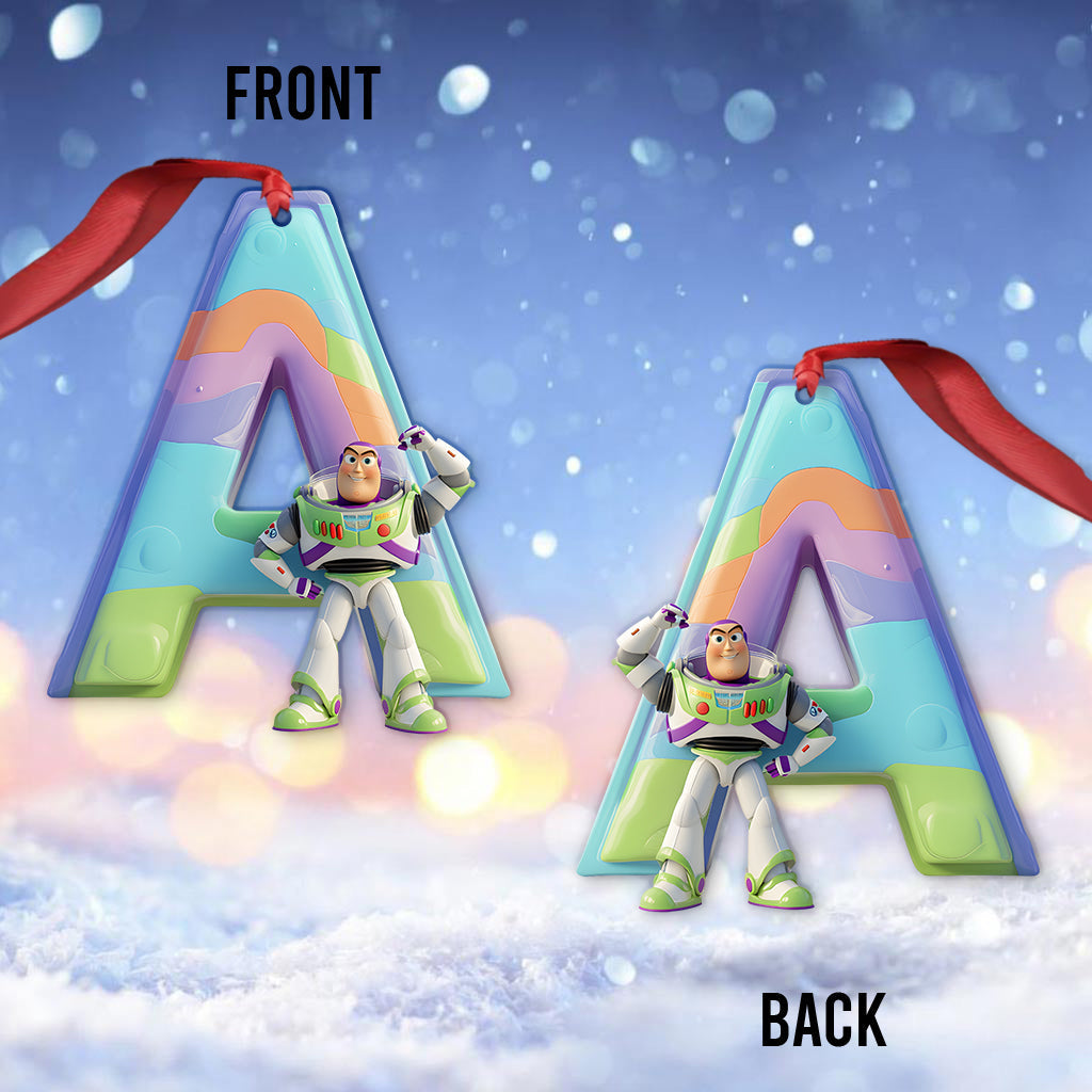 Cute Toy Letter - Personalized Kid Ornament