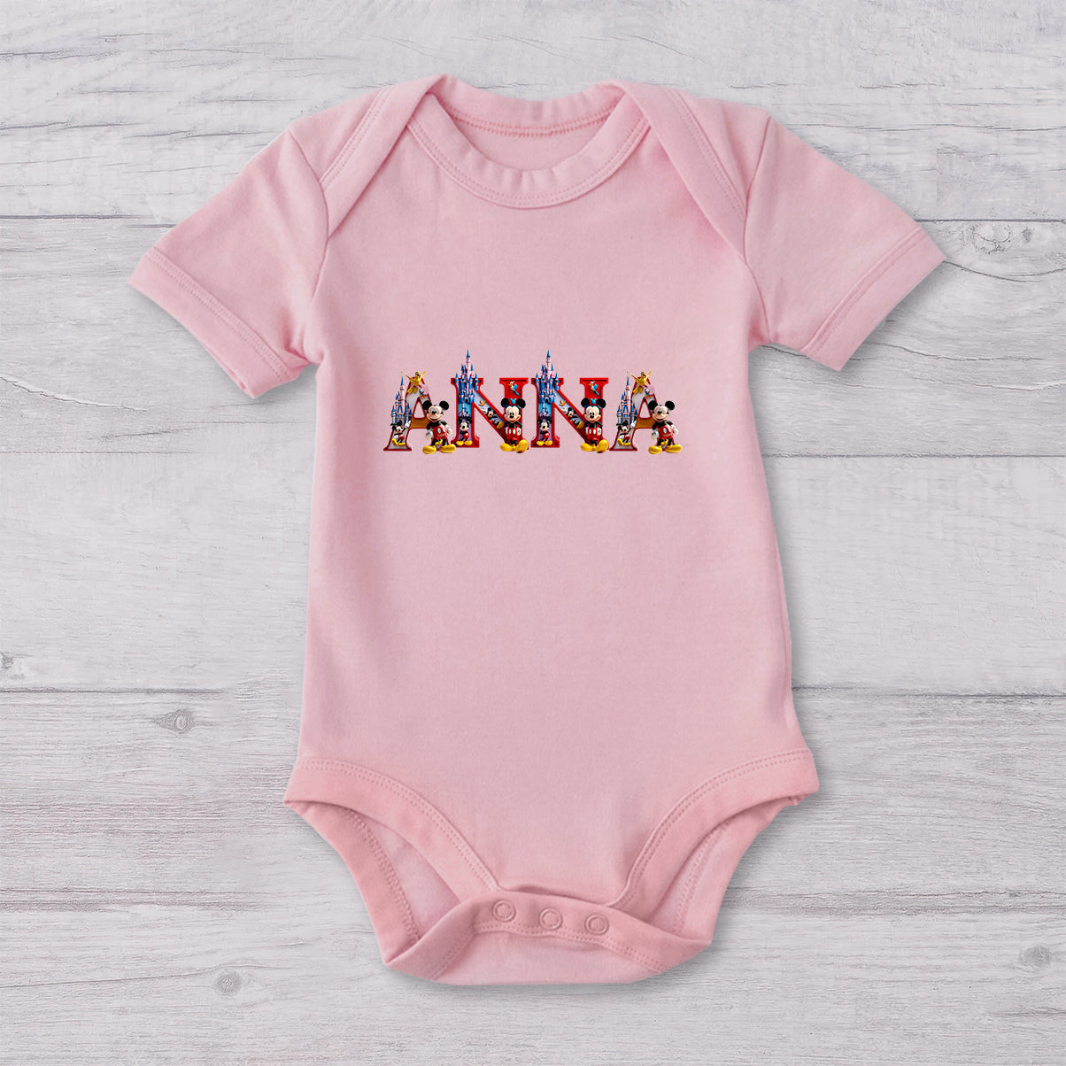First Mother's Day Together - Personalized Mouse T-shirt And Baby Onesie