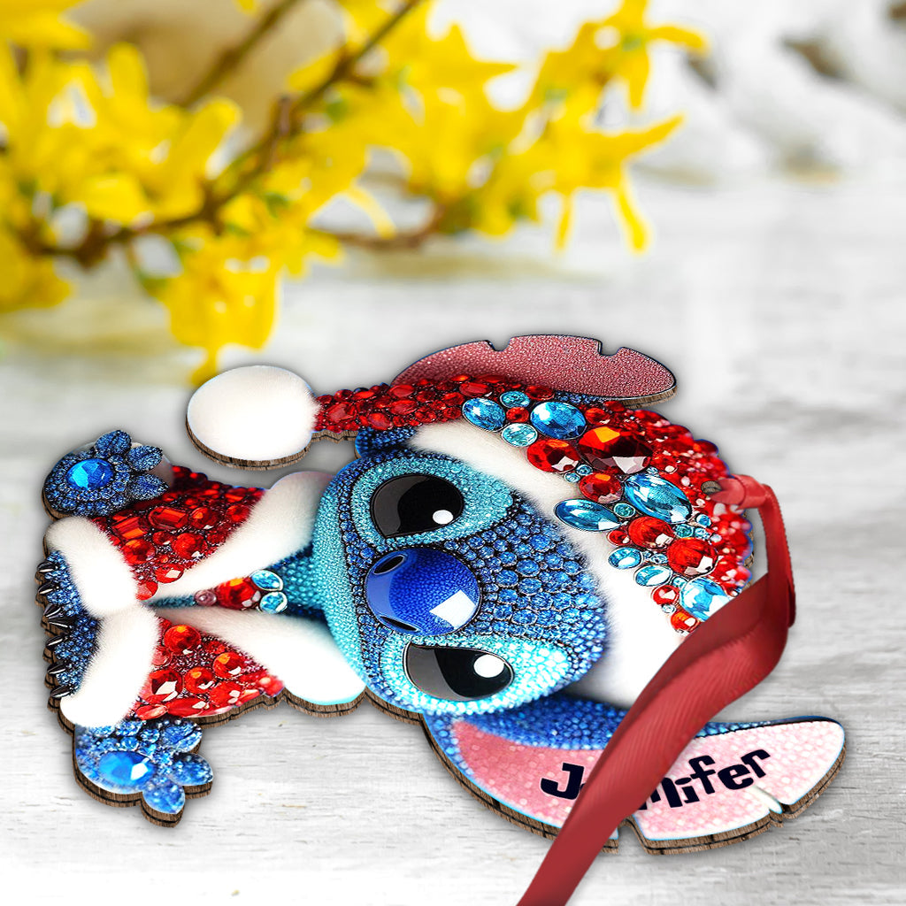 Merry Stitchmas - Personalized Ohana Ornament