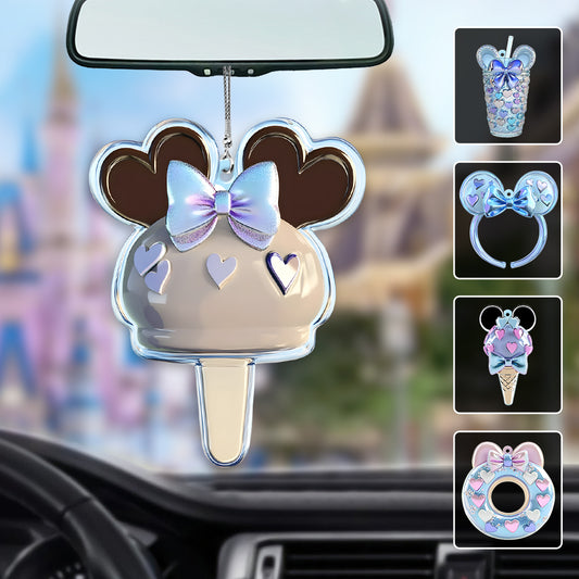 Cute Mouse Ears - Personalized Mouse Car Ornament