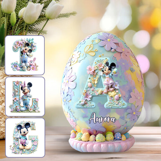 Magical Easter Egg - Personalized Mouse Custom Shaped Acrylic Plaque