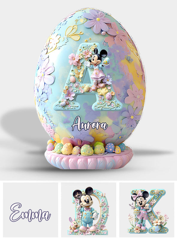 Magical Easter Egg - Personalized Mouse Custom Shaped Acrylic Plaque