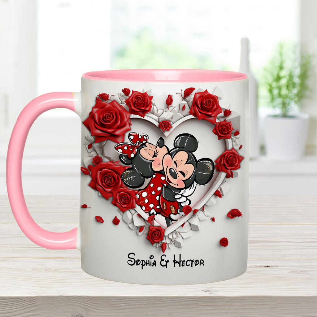 We Found Our Happily Ever After - Personalized Mouse Accent Mug