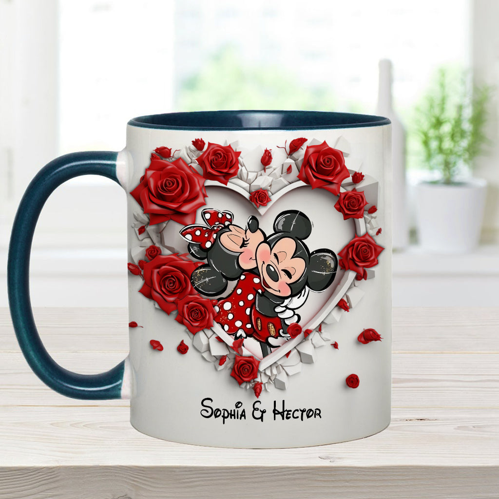 We Found Our Happily Ever After - Personalized Mouse Accent Mug